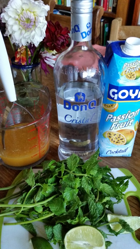 Passionfruit Mojitos by the Pitcher or Glass | Hot, Cheap &amp; Easy